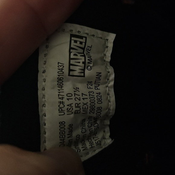 MARVEL SPIDER-MAN Spiderman Winter Boots Kids/Toddler Lights Up In Red/… - Picture 5 of 7